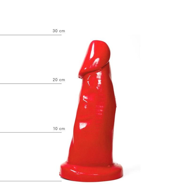 All Red Wolf Dildo, 39 cm All Red Wolf Dildo, 39 cm