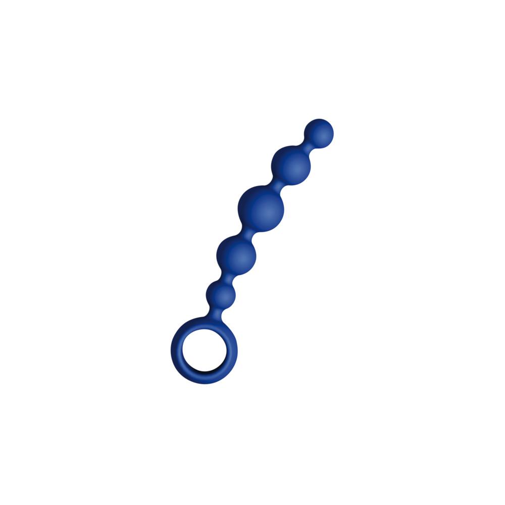 Joyballs Anal Wave Short Anal Beads, Blue, 17,5 cm