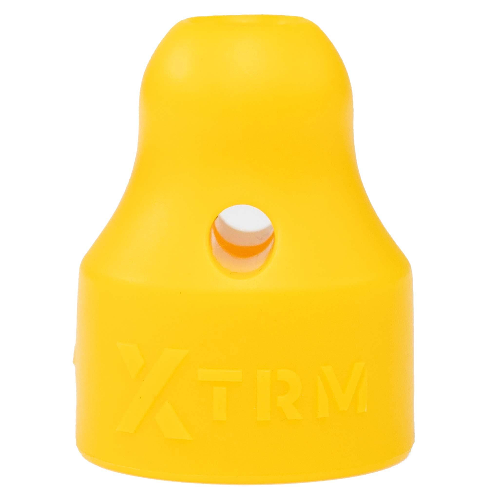 XTRM Solo Small Sniffer, Poppers Inhaler for Most Bottles, Ø 2 cm, Yellow