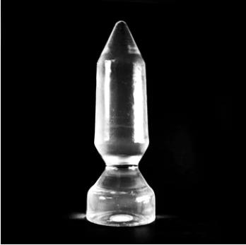 ZIZI XXX Rocket Butt Plug, 13 cm, Clear