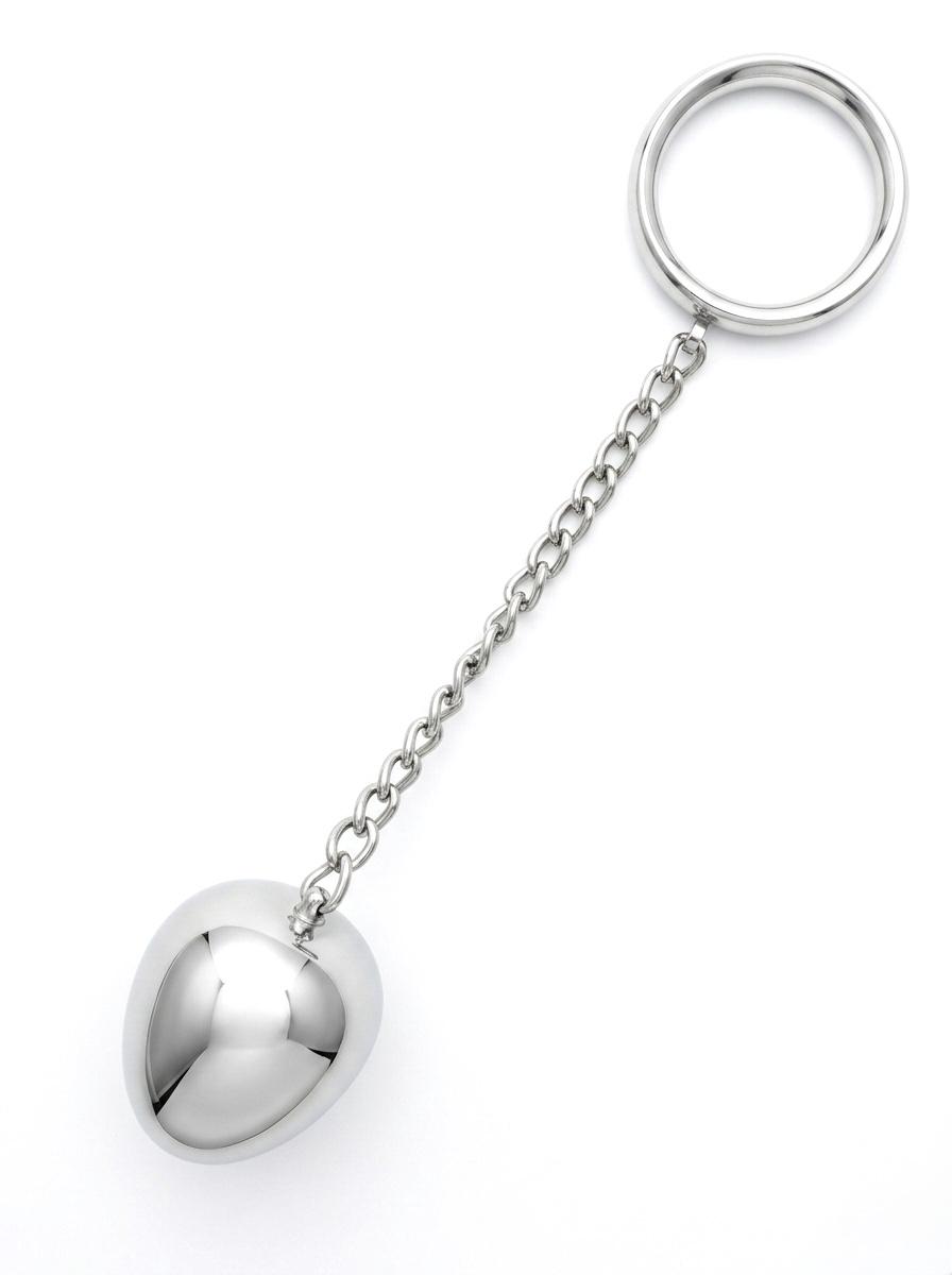 Donut C-Ring Anal Egg with Chain 55X55