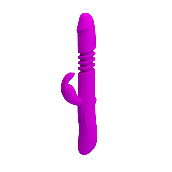 PRETTY LOVE - Ward, Large range UP & DOWN movement , 4 functions rotation, 12 funcionts of vibration, Silicone, USB rechargeable ':35mm  L:260mm