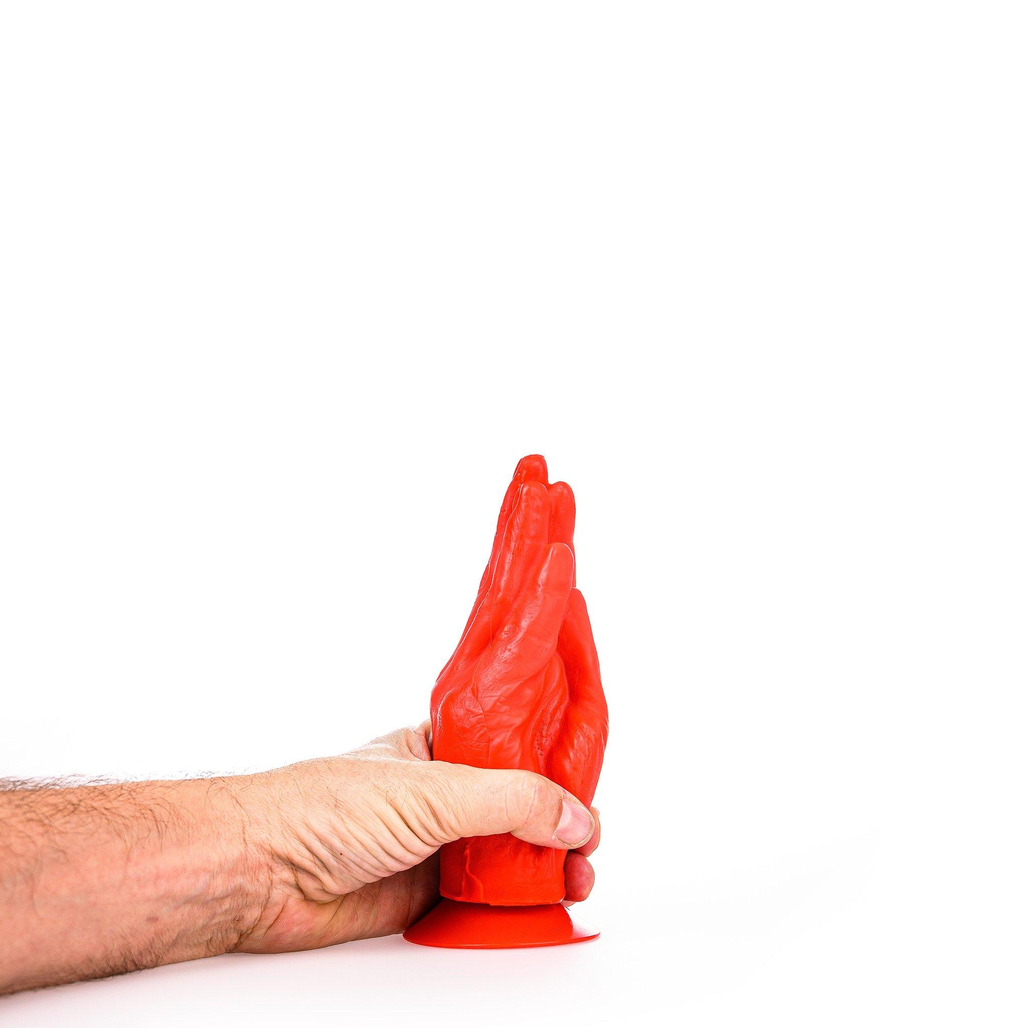 All Red Fist Butt Plug, 20 cm