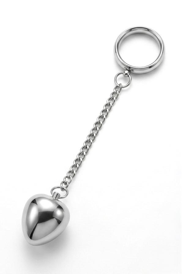 Donut C-Ring Anal Egg with Chain 50X50