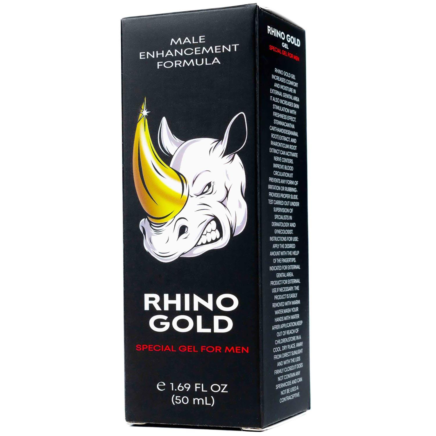 Rhino Gold, Special Gel for Men, 50 ml