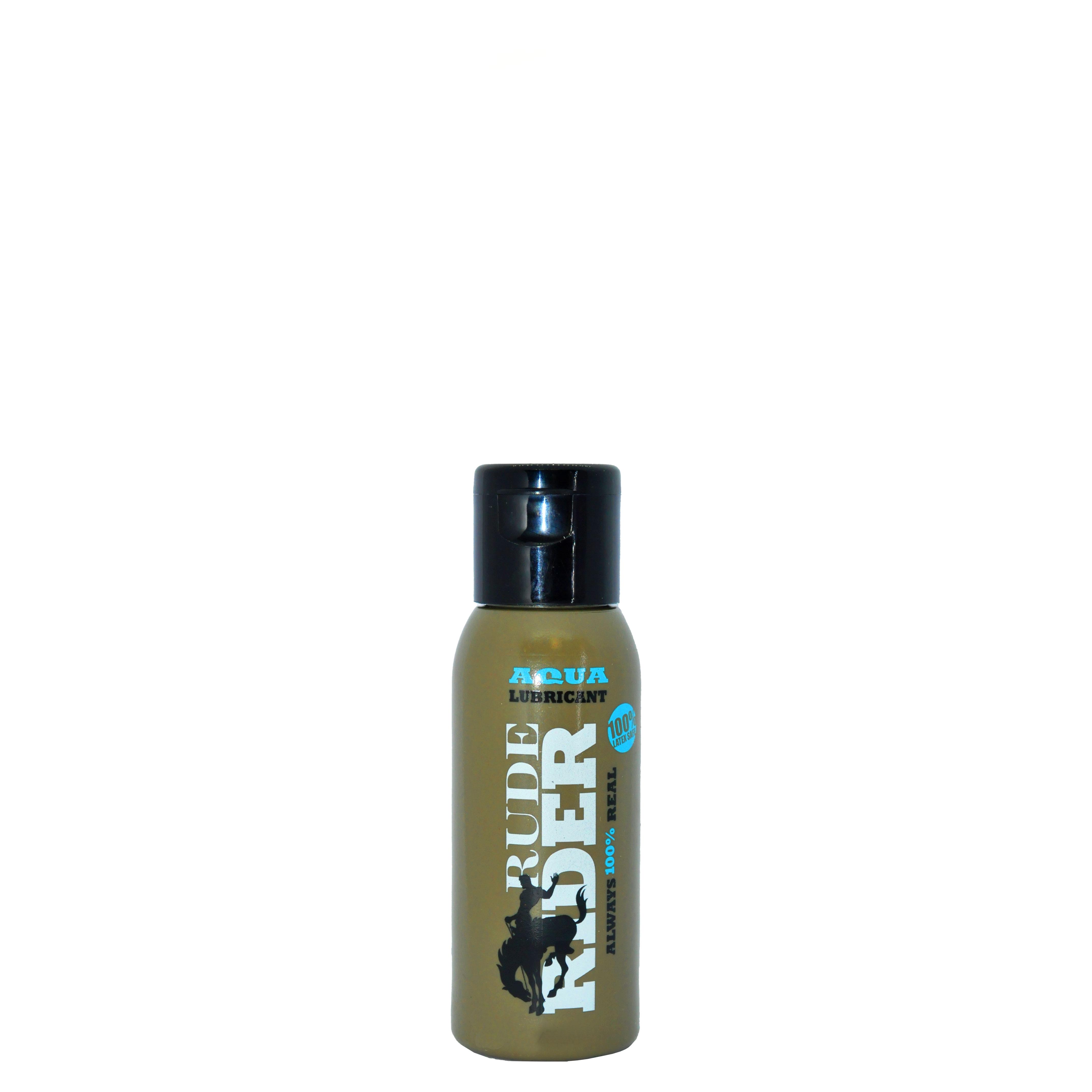 Rude Rider Aqua Lubricant, Water Based, 30ml (1,0 fl.oz.)