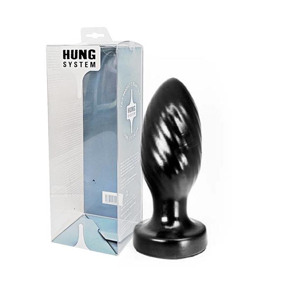 Hung System Butt Plug Bumfun, 23 cm, Black Hung System Butt Plug Bumfun, 23 cm, Black