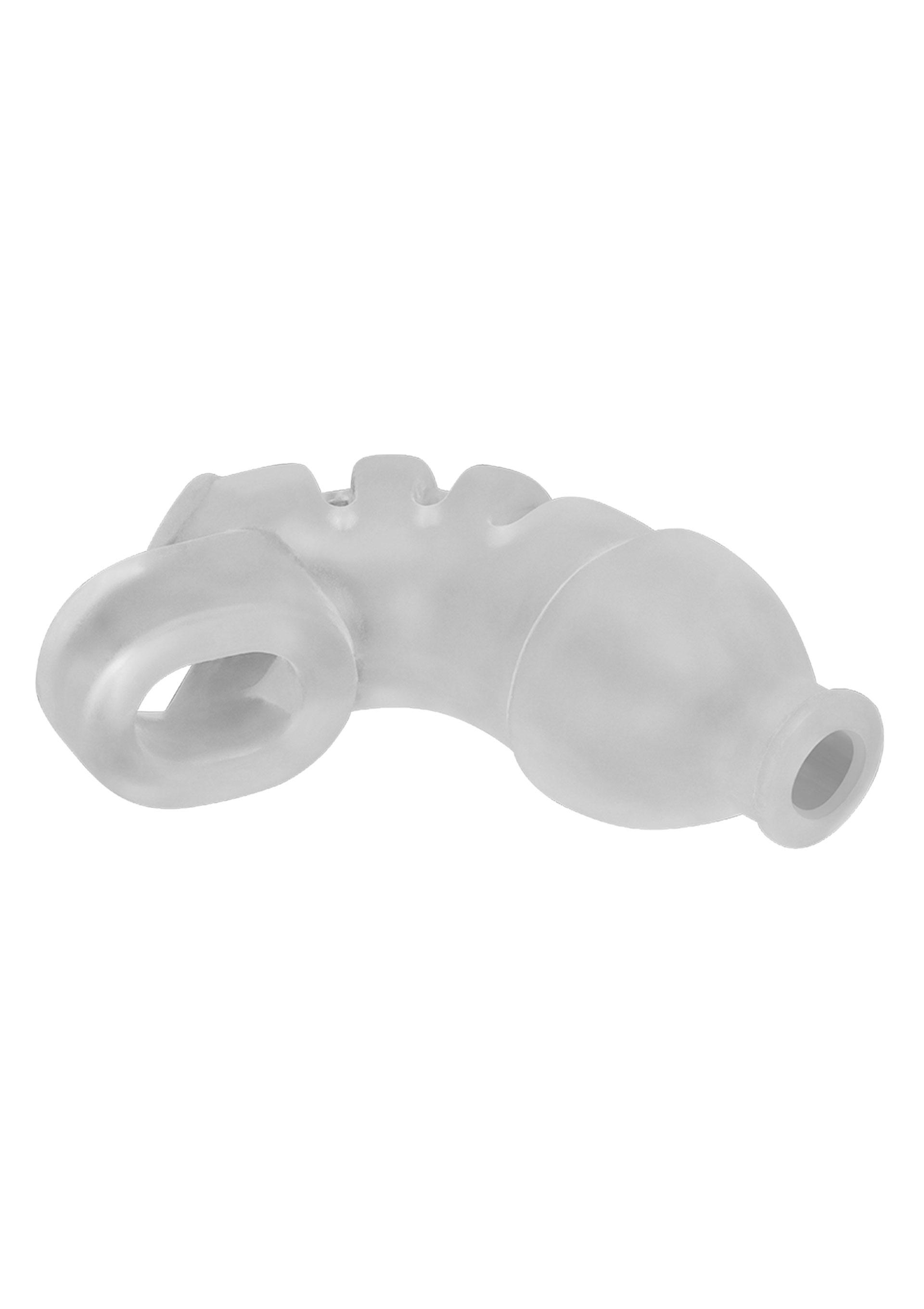 Hünky Junk Lockdown Chastity Cage, White