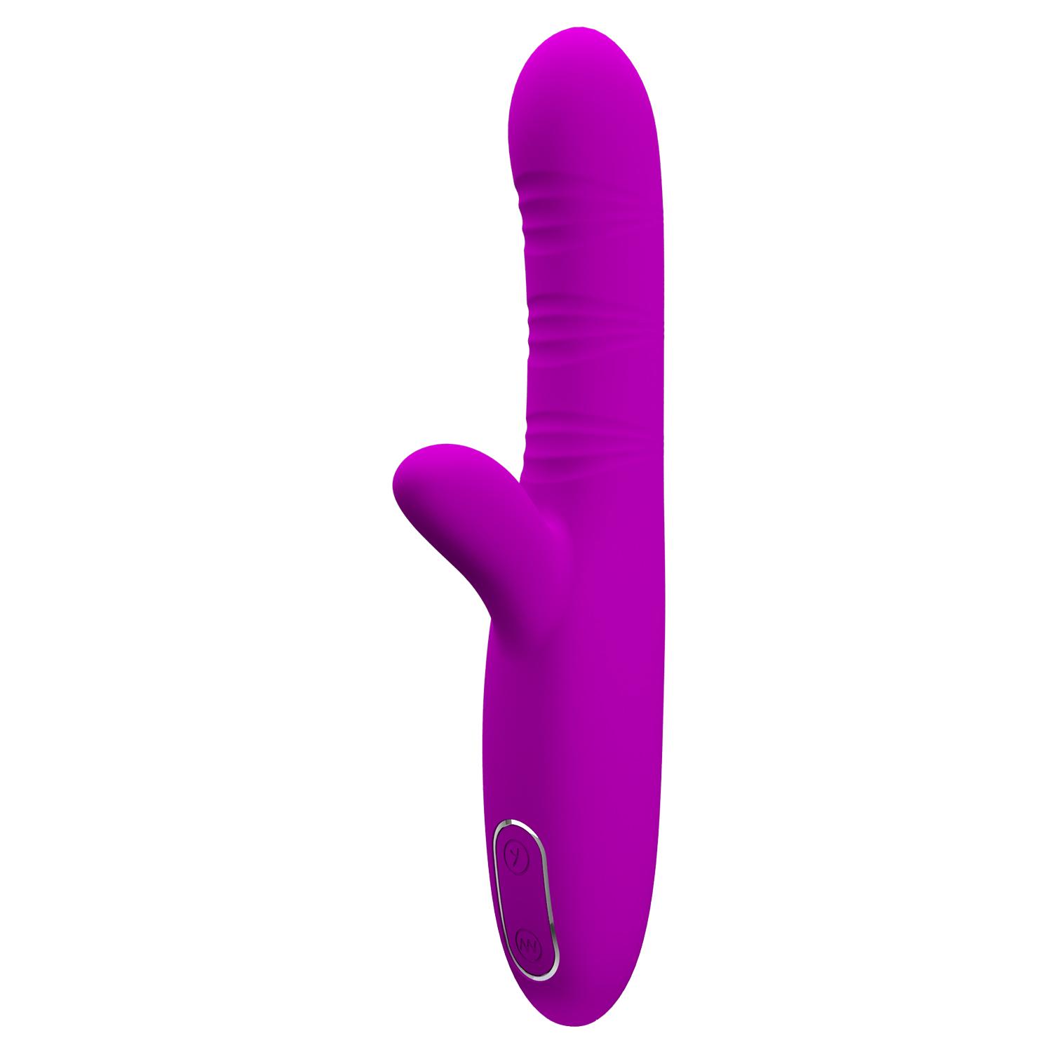 PRETTY LOVE - Angelique, Silicone, 
12 functions of vibration,
4 tickling modes,
USB rechargeable.  31*220