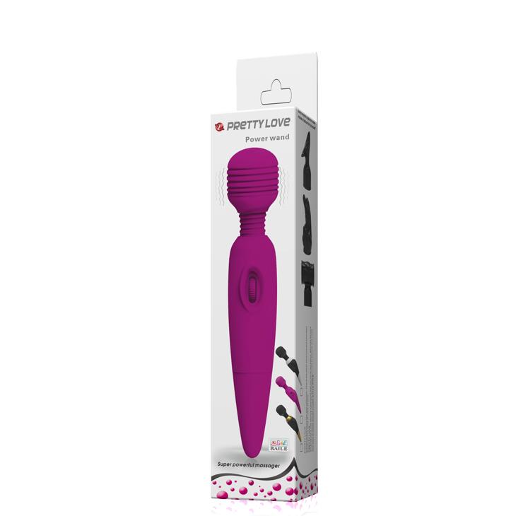 PRETTY LOVE - Power Wond, Multi-speed vibration,silicone cap, 4 AAA batteries ':45mm L:250mm PRETTY LOVE - Power Wond, Multi-speed vibration,silicone cap, 4 AAA batteries ':45mm L:250mm