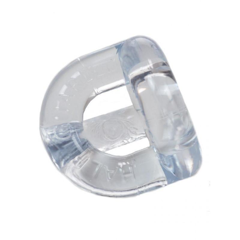 Sport Fucker Half Guard Cockring/Ball Stretcher, Clear
