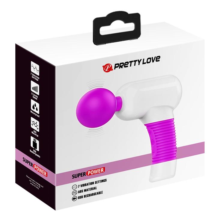 PRETTY LOVE - Super Power, Ultra powerful massager, Purple PRETTY LOVE - Super Power, Ultra powerful massager, Purple