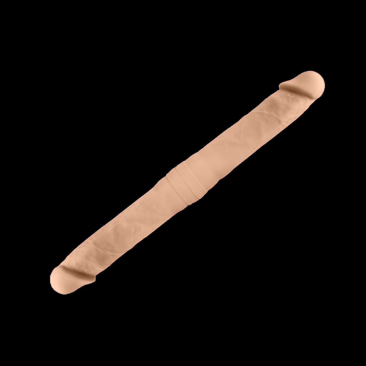 SILEXD Premium Silicone Model 1 Double Dong S, 38,5 cm, Flesh