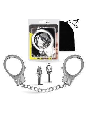 Rude Rider Hand Cuffs with Keys Zinc Alloy