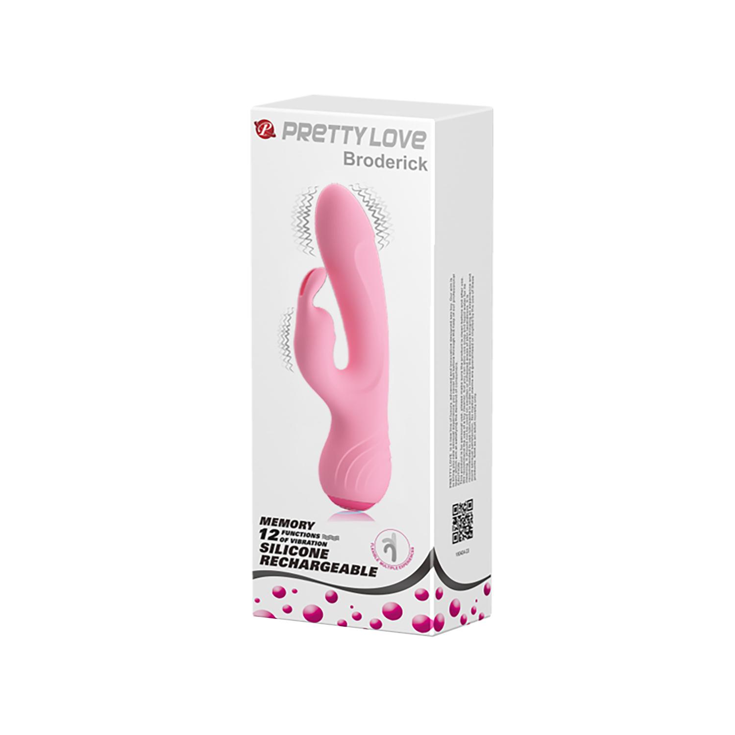 SAMPLE - PRETTY LOVE - Rabbit Vibrator - Pink