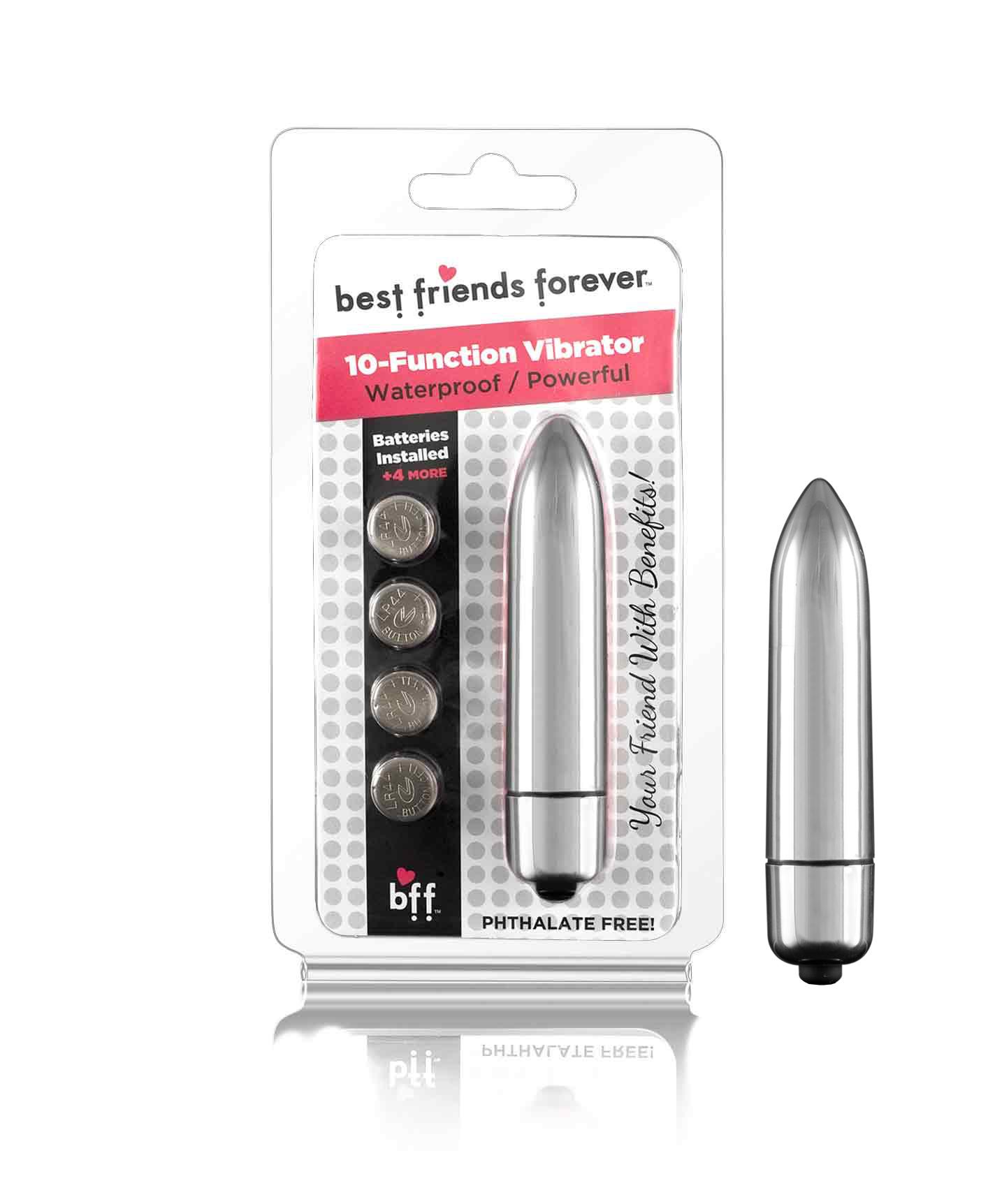 SI IGNITE BFF Bullet with Vibration, 6,35 cm, Silver