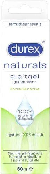 Durex Naturals Extra Sensitiv Lubricant, 50 ml