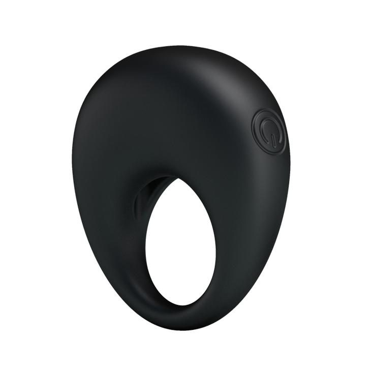 PRETTY LOVE - Trap, Cock ring with vibration, silicone,  3 LR41 batteries, ':27mm  L:56mm
