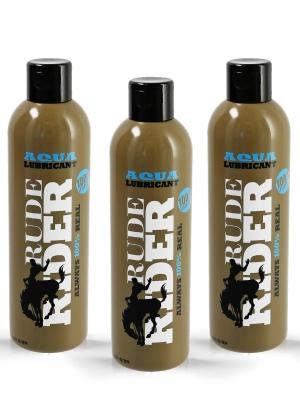 Rude Rider Aqua Lubricant, Water Based, 250ml (8,5 fl.oz.)