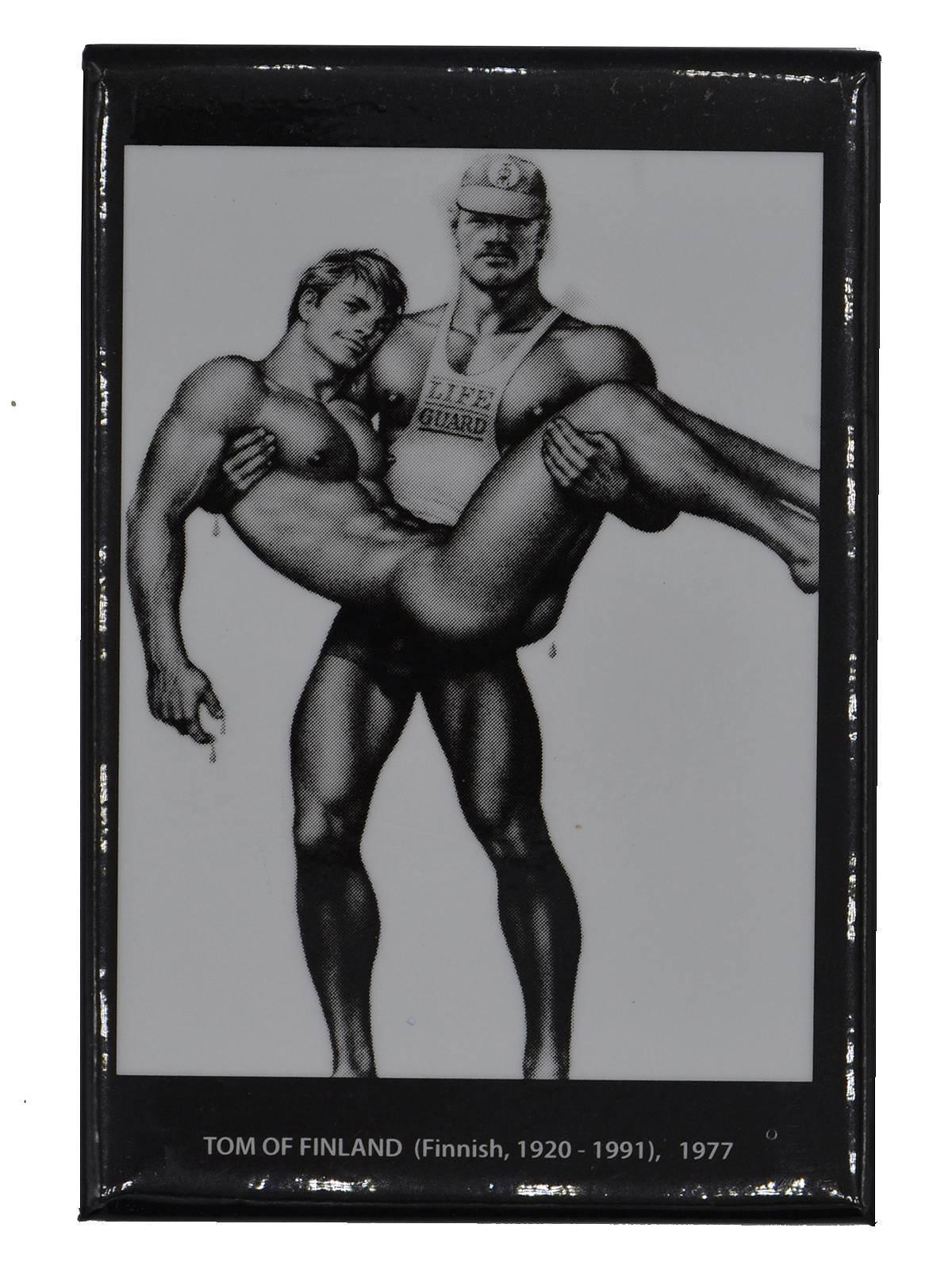 Tom of Finland Magnet Lifeguard
