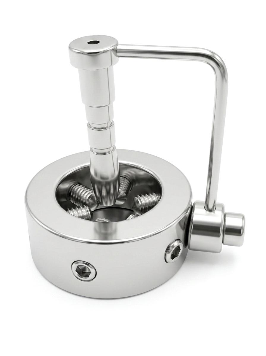 KIOTOS Penis/Glans Ring with Spikes & Penis Plug-25mm