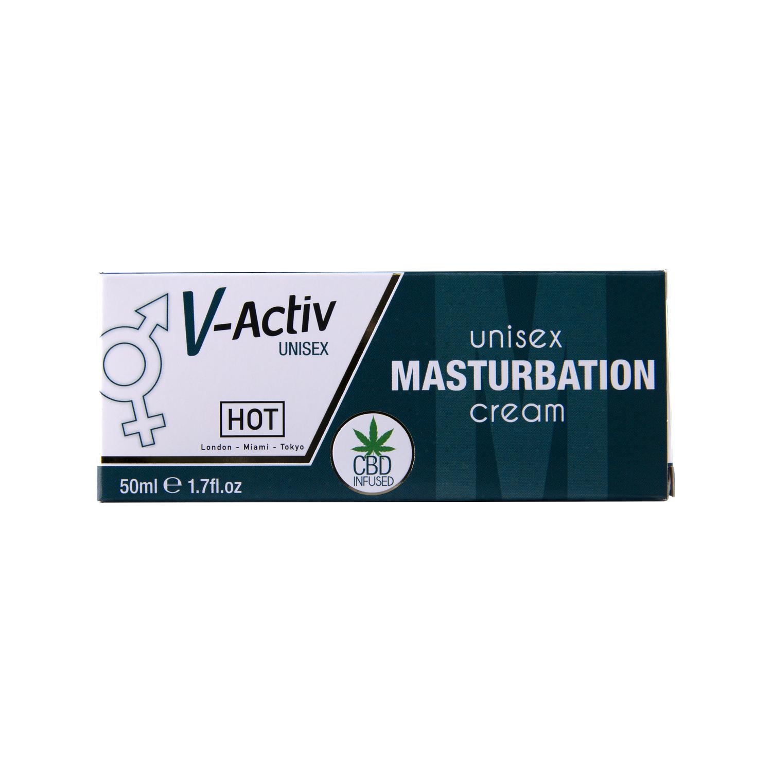 V-Activ Masturbation Cream - CBD unisex 50ml