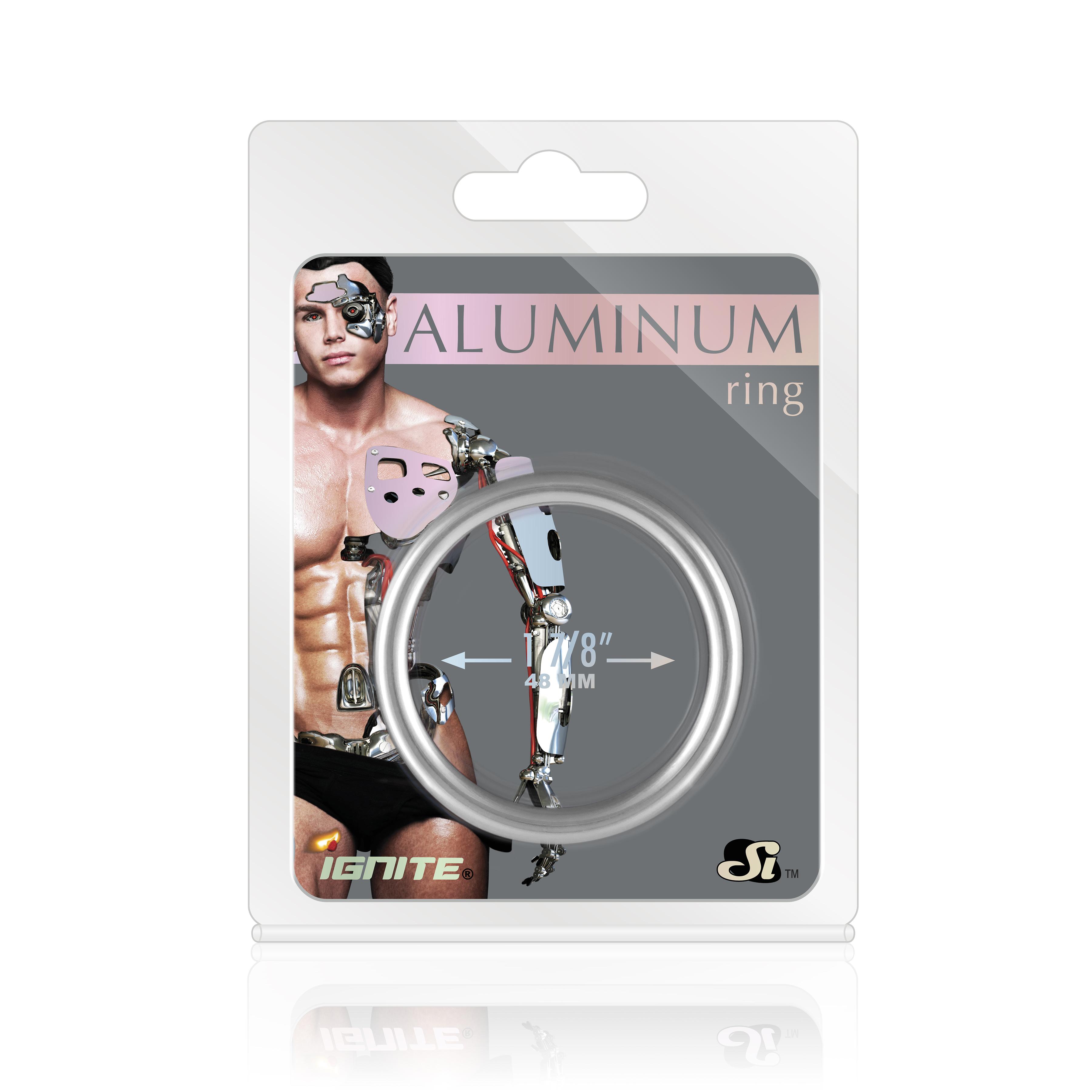 SI IGNITE Aluminium Cockring, ¯ 48 mm, Platinum SI IGNITE Aluminium Cockring, ¯ 48 mm, Platinum