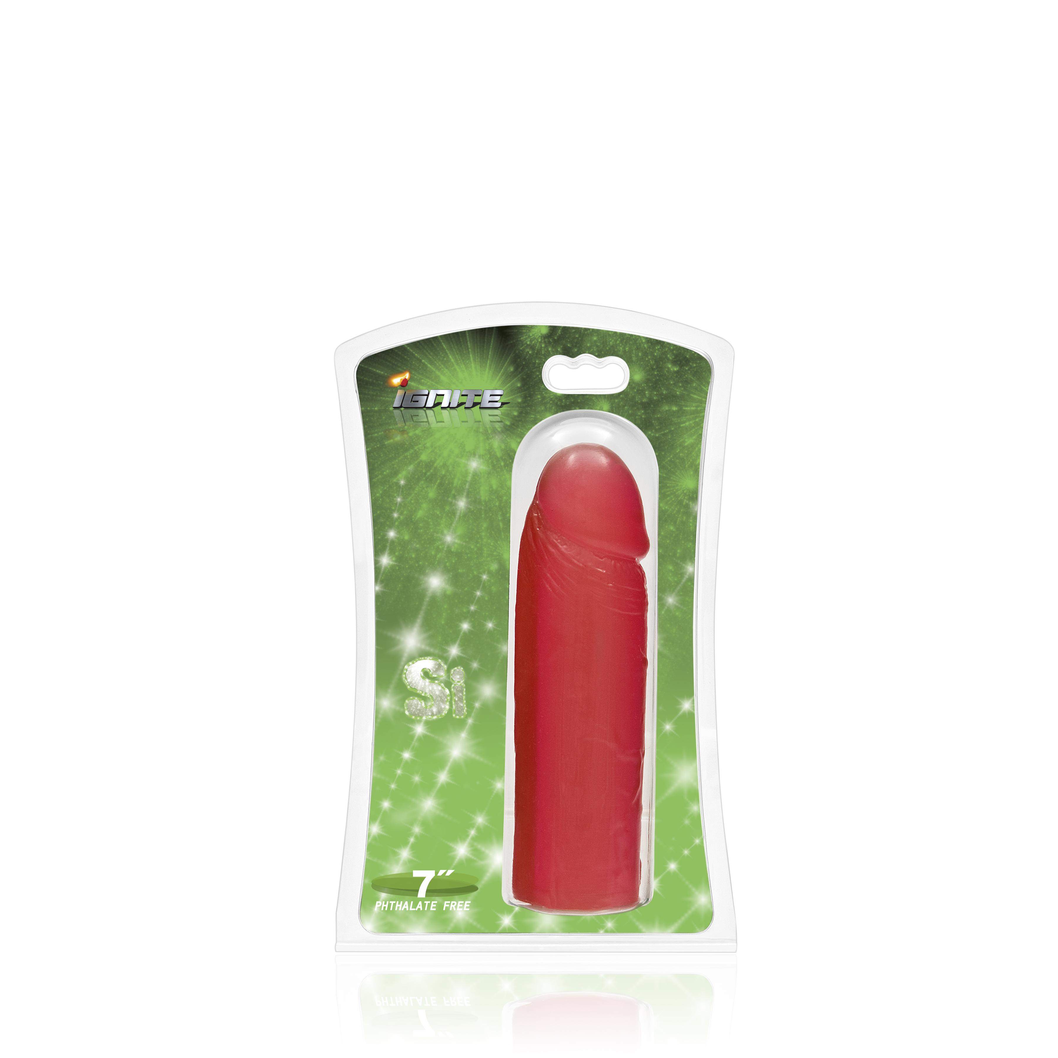 SI IGNITE Cock Dong, Red, 18 cm