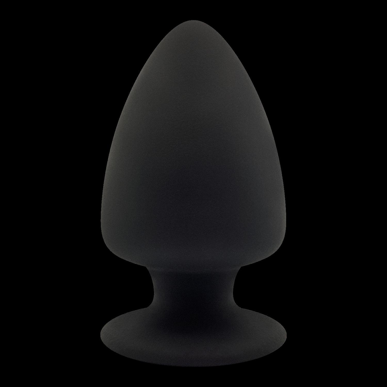 SILXED Premium Silicone Butt Plug L, 13 cm, Black