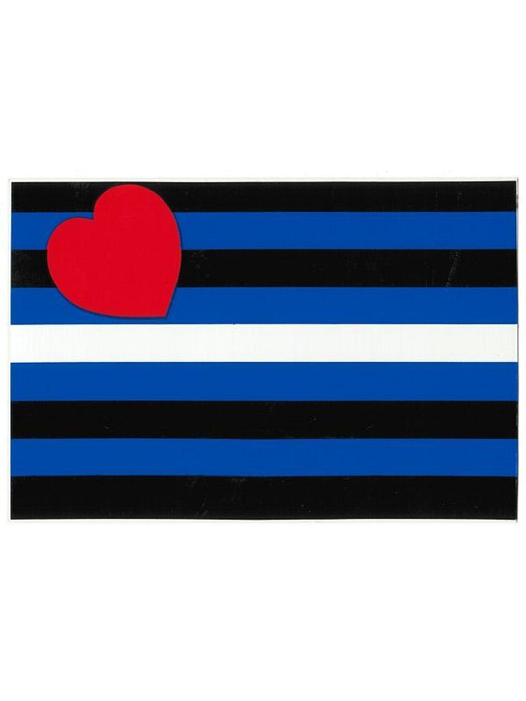 Leather Pride Sticker 5,0 x 7,6cm
