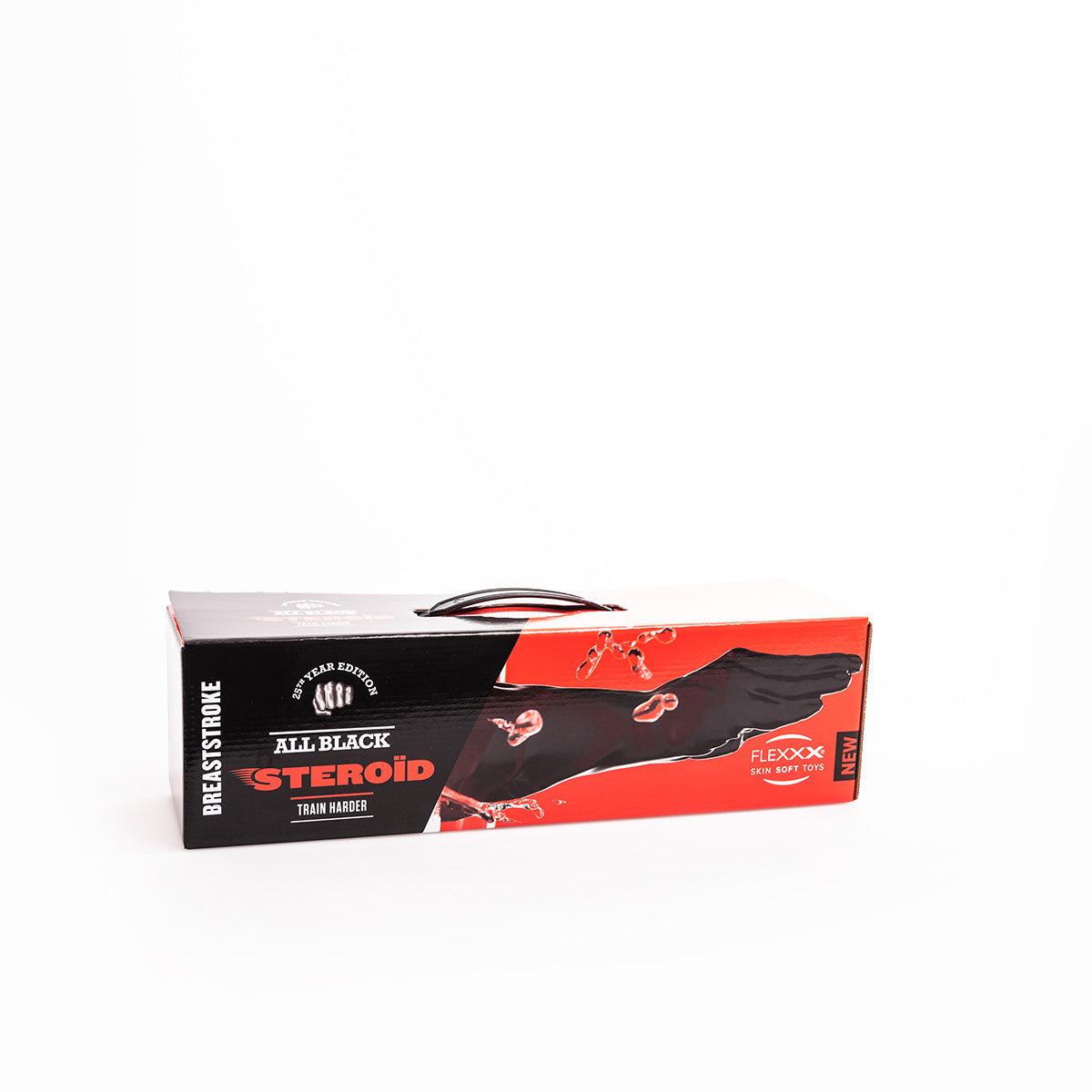 All Black Steroid Breaststroke Dildo, 40 cm All Black Steroid Breaststroke Dildo, 40 cm