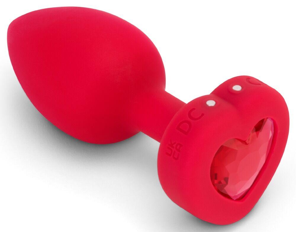 Vibrating heart Butt Plug