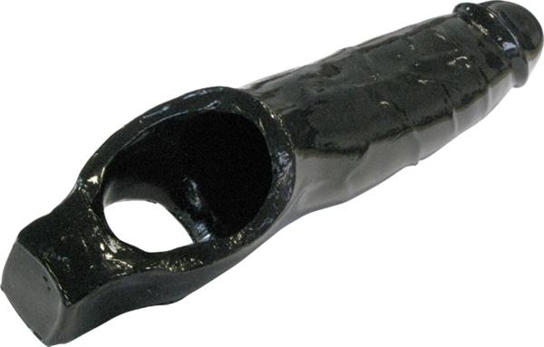 TSX Big Fat Cock Sheath Extender, Penis Extension, 20 cm, black