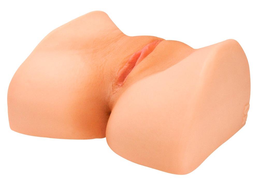 Bree Olson's CyberSkin Vibrating Suction-Base Pussy & Ass, Flesh Bree Olson's CyberSkin Vibrating Suction-Base Pussy & Ass, Flesh