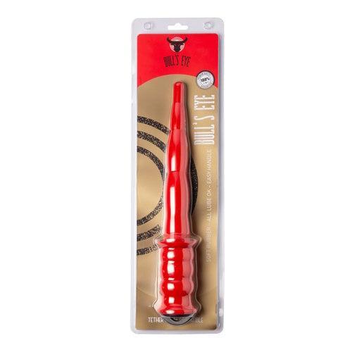 Bulls Eye Anal Dildo Night Stick - Busted, 37 cm, Red Bulls Eye Anal Dildo Night Stick - Busted, 37 cm, Red