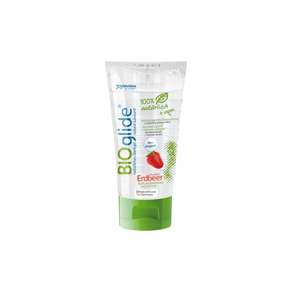JoyDivision BIOglide Strawberry, Water Based Lubricant, 80 ml JoyDivision BIOglide Strawberry, Water Based Lubricant, 80 ml