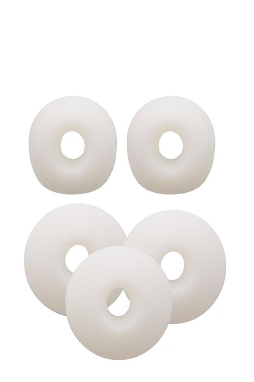 Satisfyer Pro 2 Replacement Caps, White, 5pcs