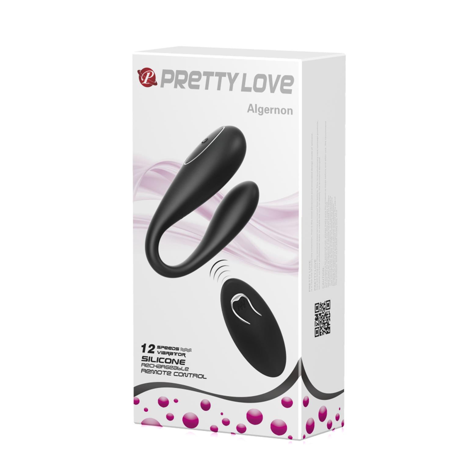 PRETTY LOVE - Algernon, Remote control, C type vibration, flexible structure, desgin for couple pleasure, rechargeable stimulator, remote by 1 AAA ': 31/27 mmL: 96 mm PRETTY LOVE - Algernon, Remote control, C type vibration, flexible structure, desgin for couple pleasure, rechargeable stimulator, remote by 1 AAA ': 31/27 mmL: 96 mm
