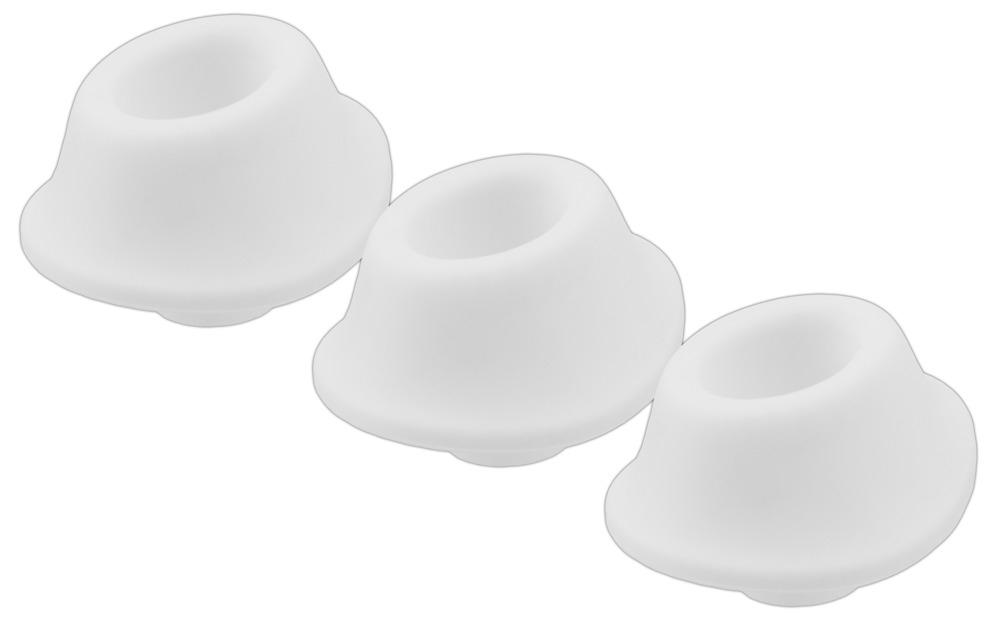Womanizer Replacement Heads Medium, Pack of 3, White Womanizer Replacement Heads Medium, Pack of 3, White