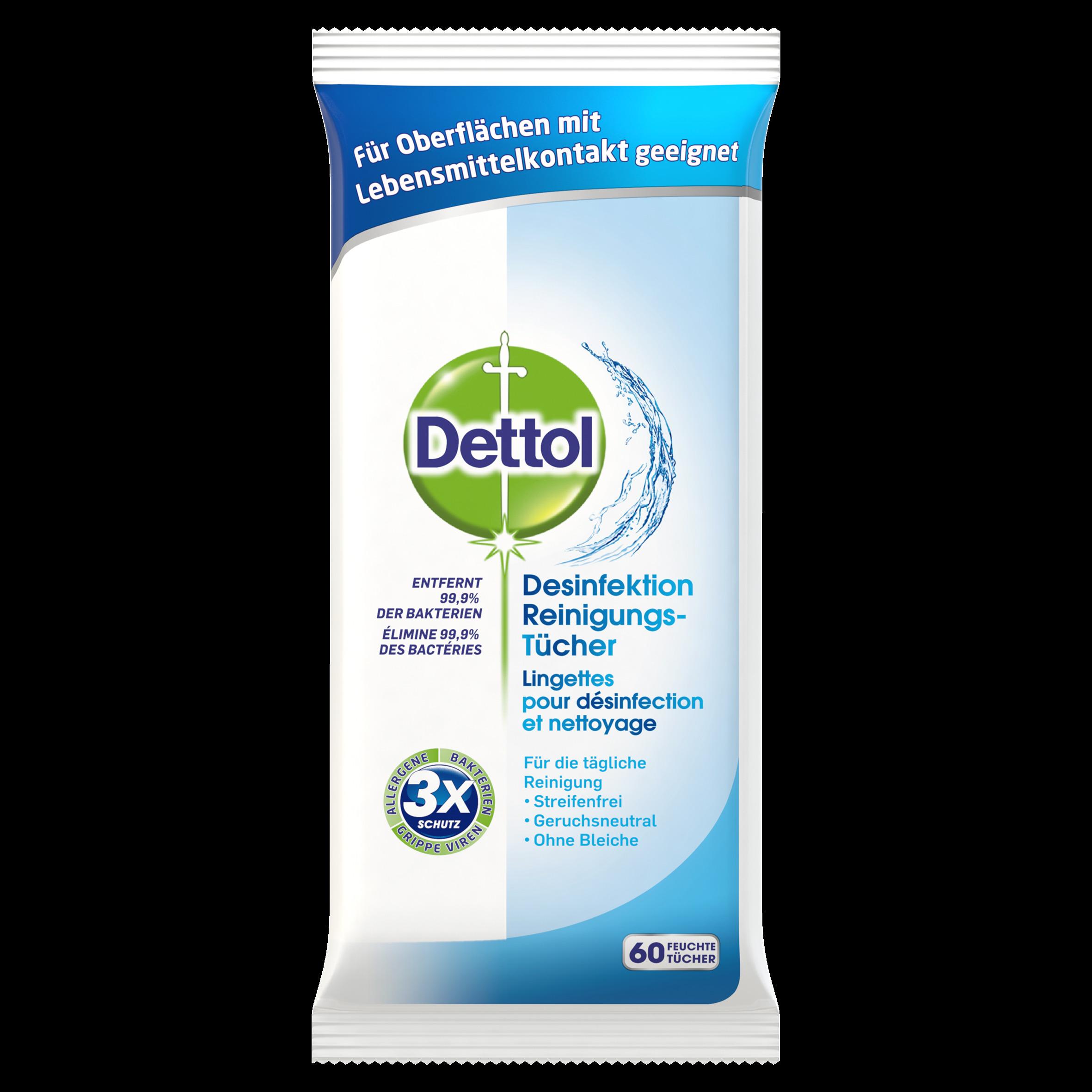 Dettol Desinfektion Reinigungstücher