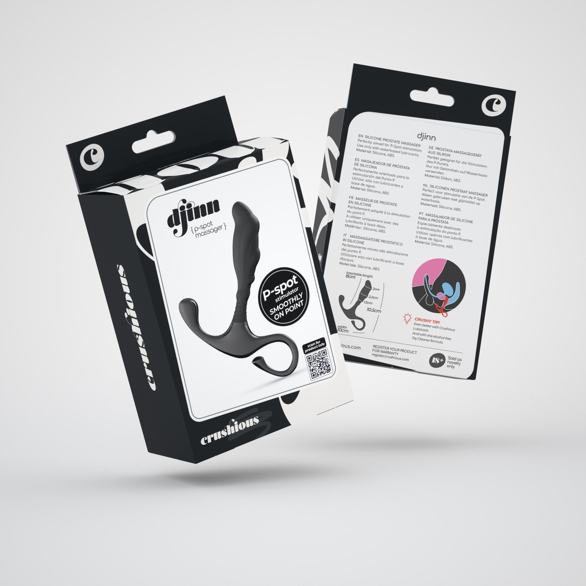 Crushious Djinn Silicone Prostate Massager