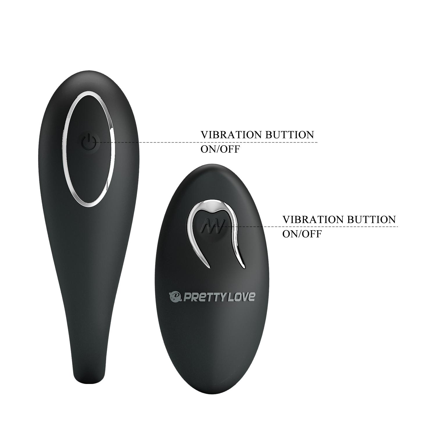 PRETTY LOVE - Algernon, Remote control, C type vibration, flexible structure, desgin for couple pleasure, rechargeable stimulator, remote by 1 AAA ': 31/27 mmL: 96 mm PRETTY LOVE - Algernon, Remote control, C type vibration, flexible structure, desgin for couple pleasure, rechargeable stimulator, remote by 1 AAA ': 31/27 mmL: 96 mm