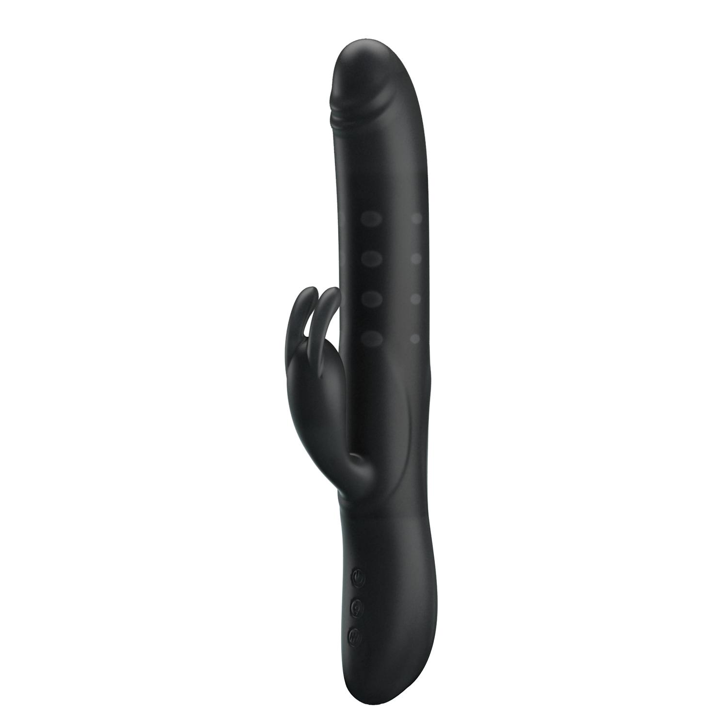 PRETTY LOVE - Colin, 7 functions of vibration, 4 functions of rotation, Silicone, rechargeable ''35mmL'250mm