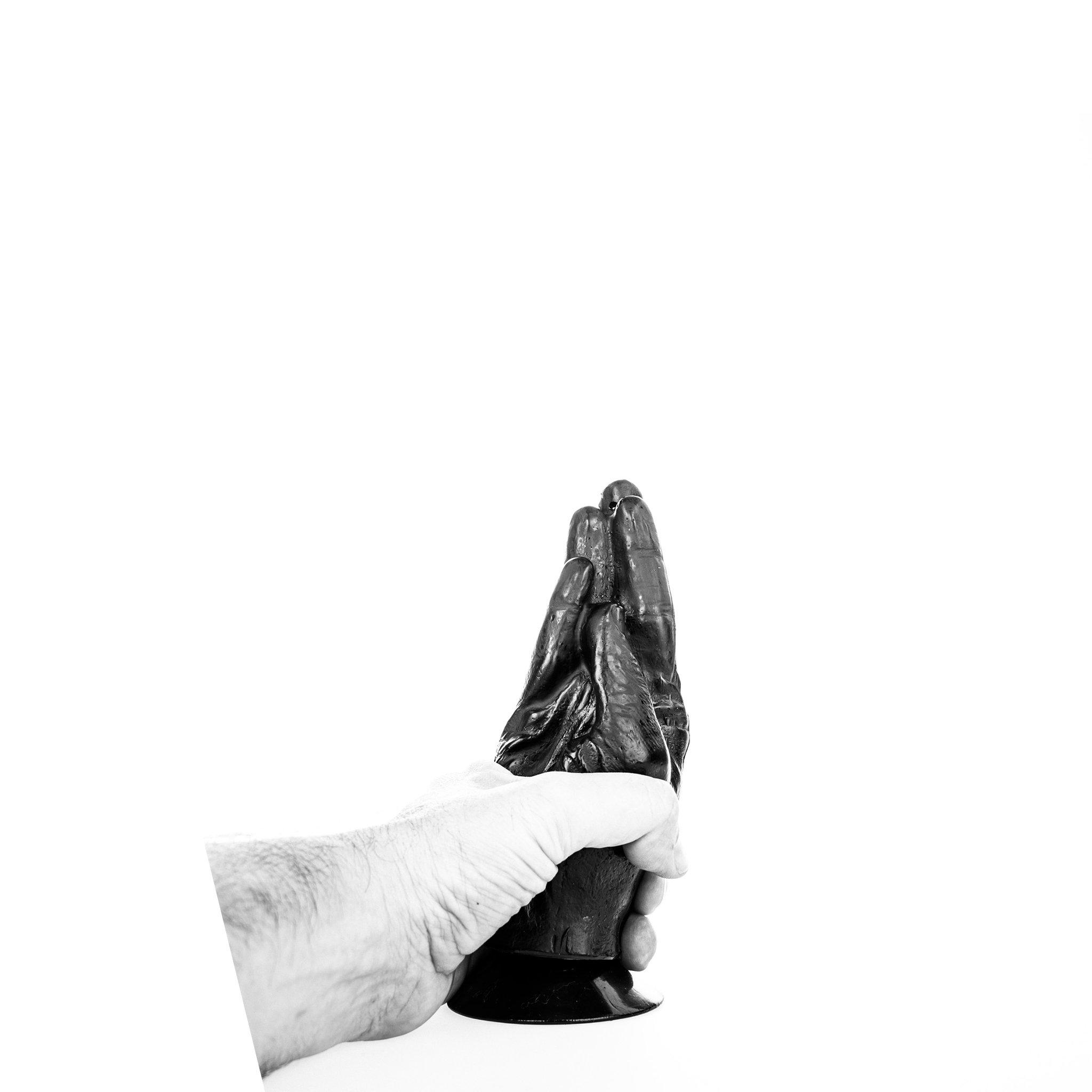 All Black Butt Plug Fist, 20 cm All Black Butt Plug Fist, 20 cm