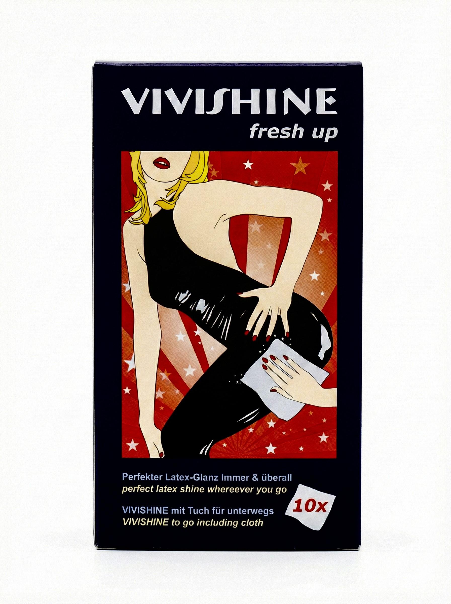 Vivishine Fresh Up - Latex Shiner, 10 Pcs Pack