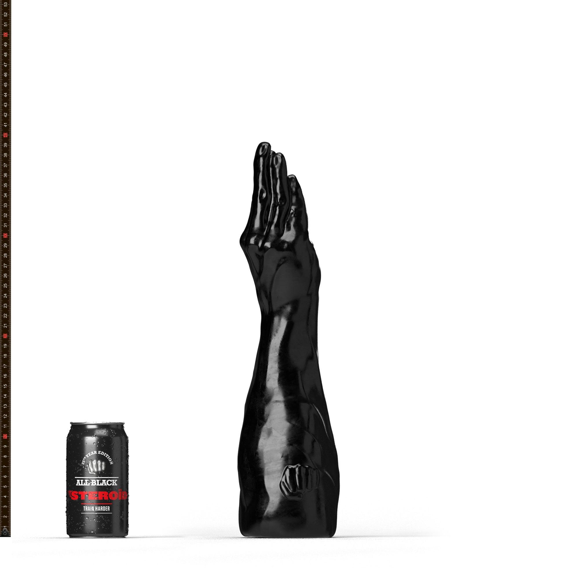 All Black Steroid Breaststroke Dildo, 40 cm All Black Steroid Breaststroke Dildo, 40 cm