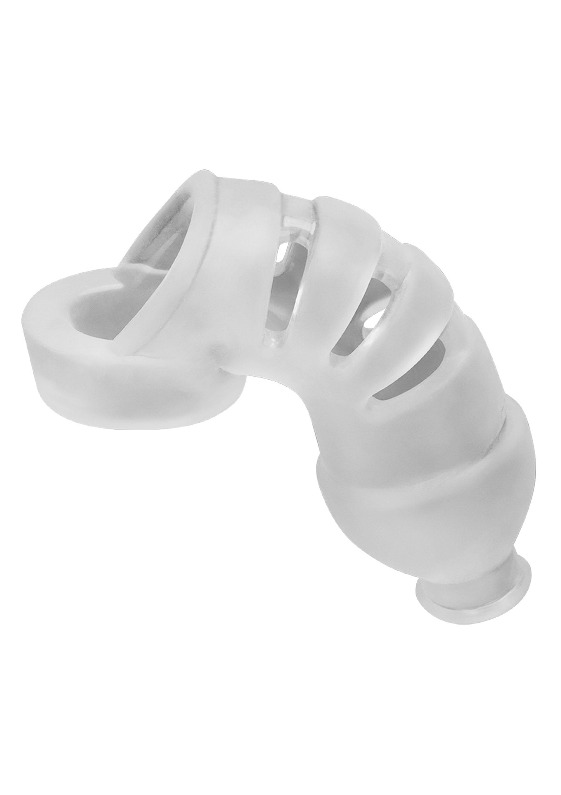 Hünky Junk Lockdown Chastity Cage, White