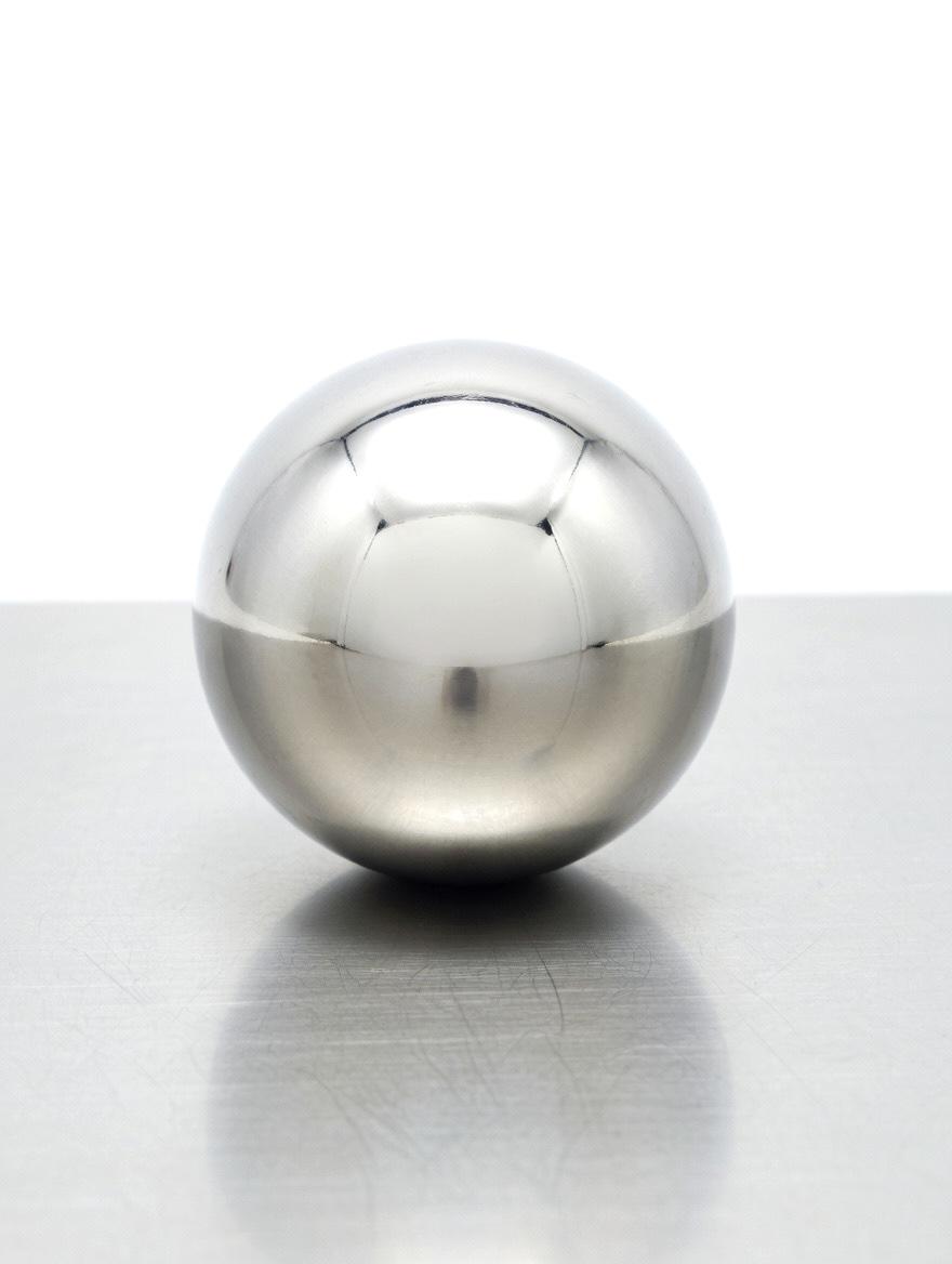 KIOTOS Massive Solid Ball Stainless Steel Ball, 50 mm