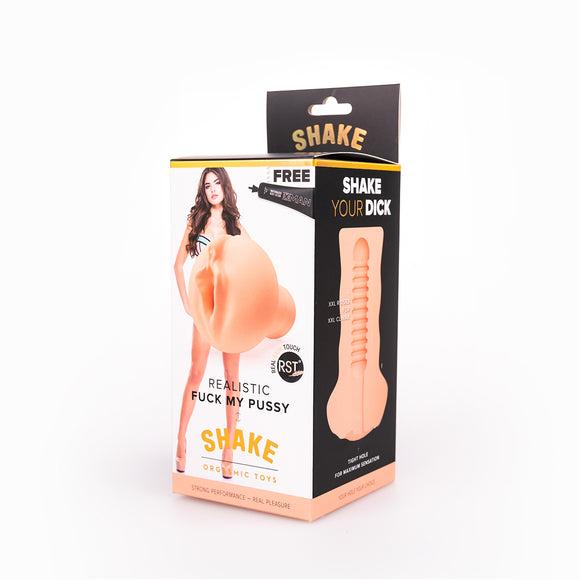 Shake Fuck my Pussy Masturbator, 16 cm, Flesh Shake Fuck my Pussy Masturbator, 16 cm, Flesh