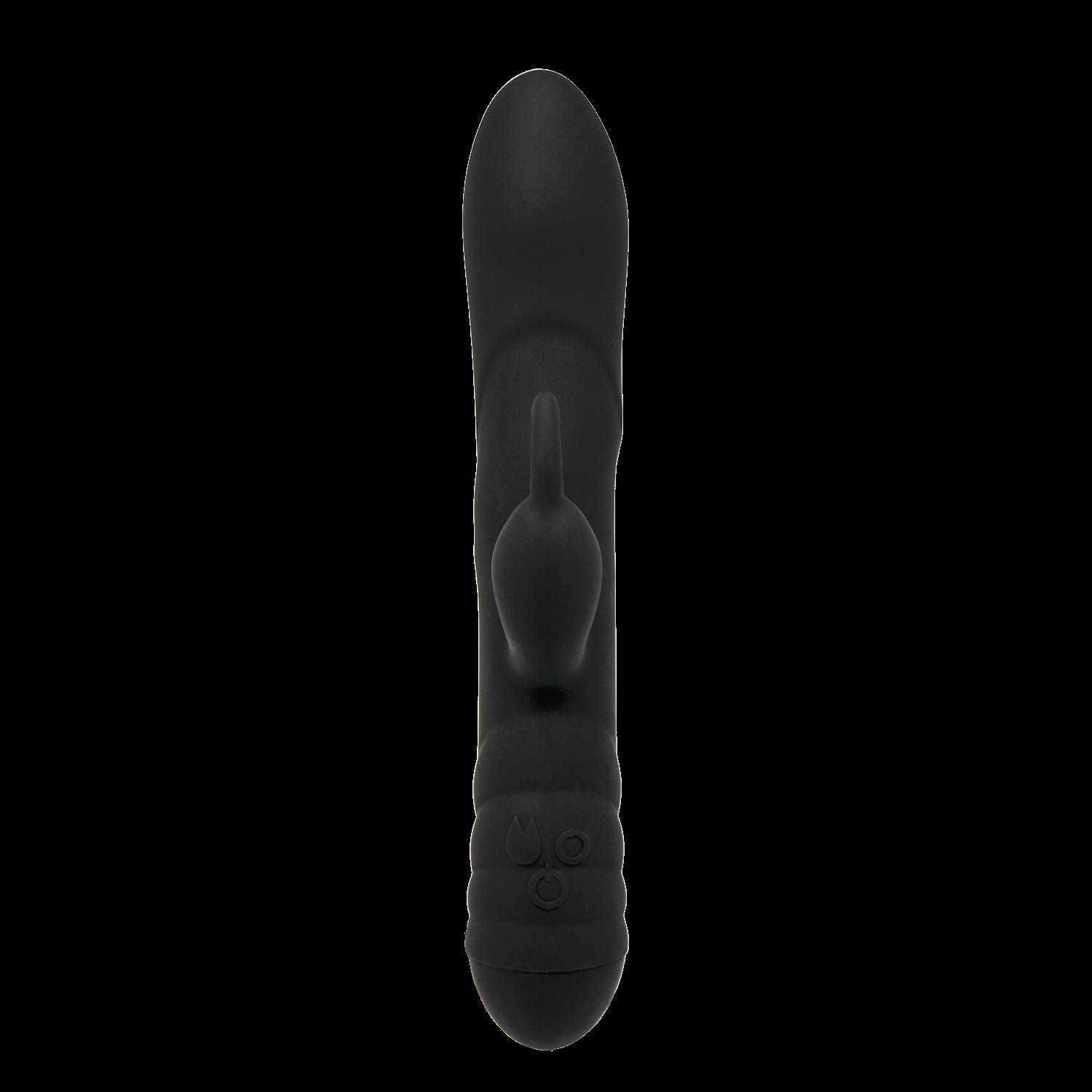 Adrien Lastic Twister Vibrator, 23 cm, Black